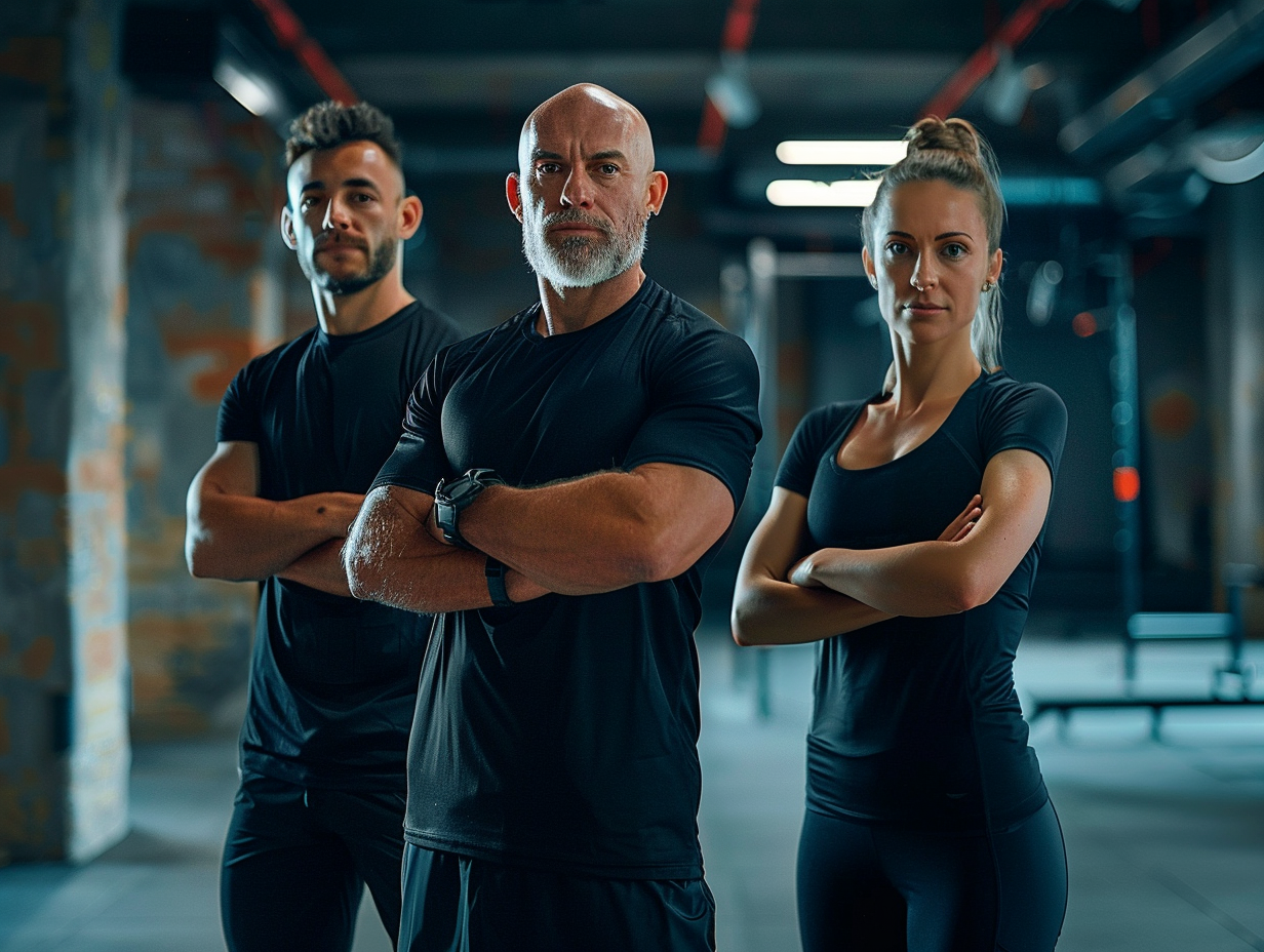 Група активних людей різного віку